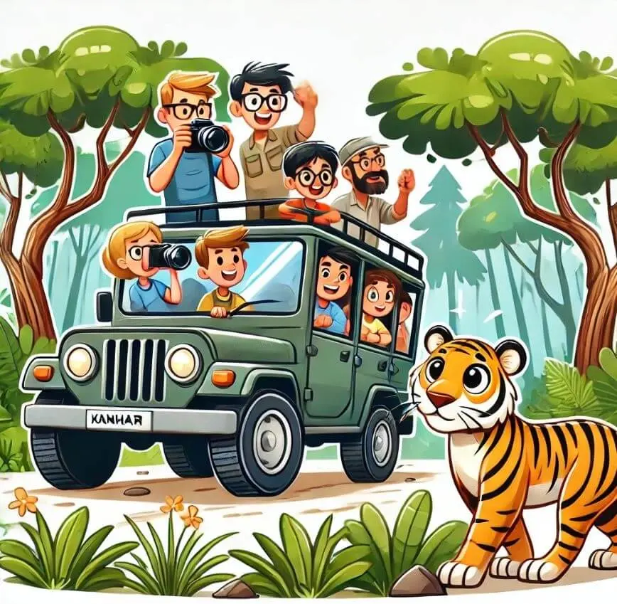 কান্‌হা জঙ্গল ভ্রমণ