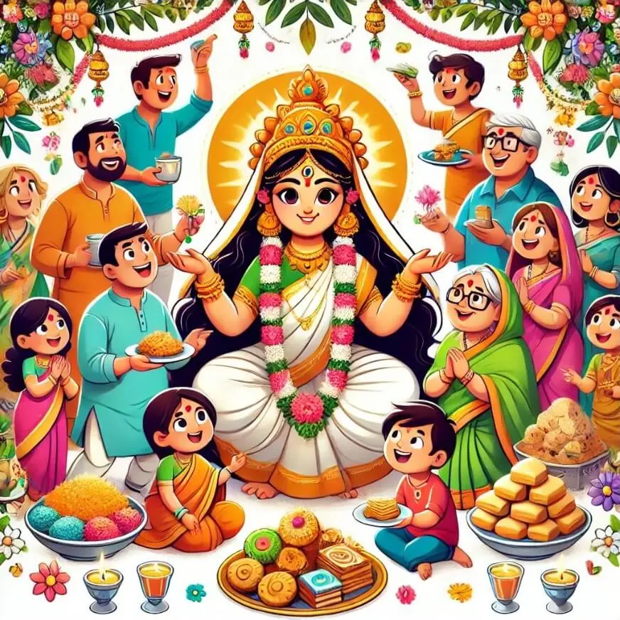 গোবিন্দর অন্নপূর্ণা পূজা